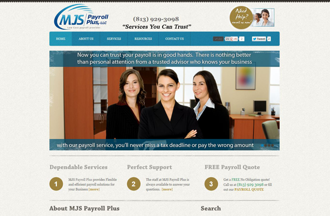 BWS Project - MJS Payroll Plus